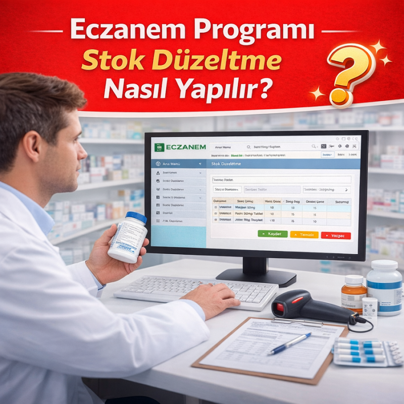 Eczane Stok Sayımı