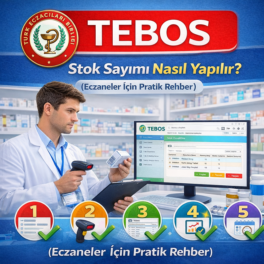 Eczane Stok Sayımı