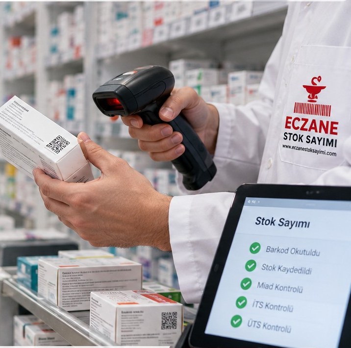 Profesyonel eczane stok sayımı