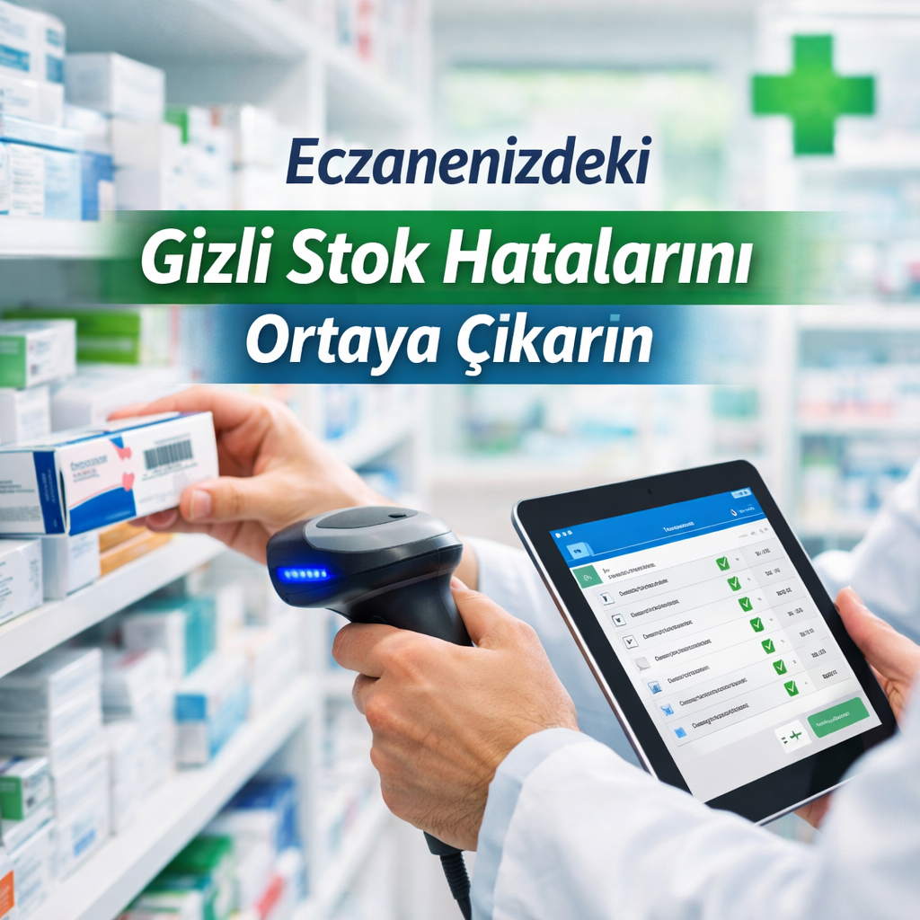 Eczanelerde Stok Sayımı: Sessizce Biriken Hataların En Etkili Çözümü