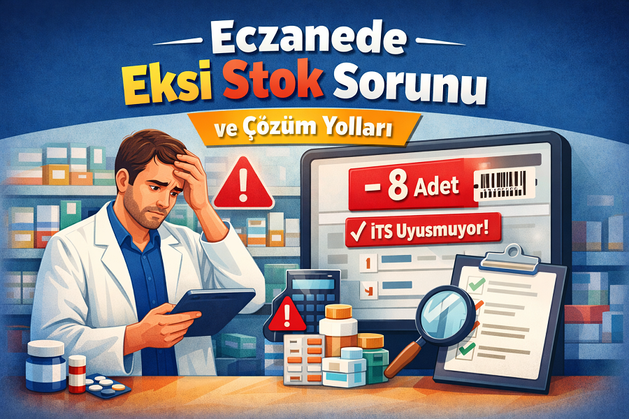 Eczanede Eksi Stok Nedir? Nasıl Düzeltilir?