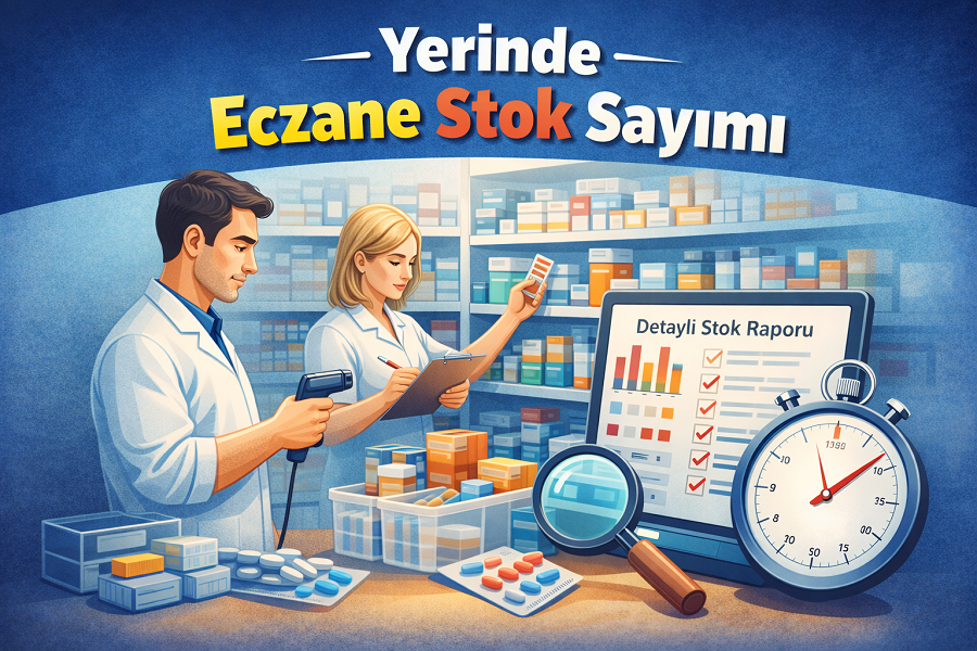Yerinde Eczane Stok Sayımı Nedir? Avantajları ve Süreç