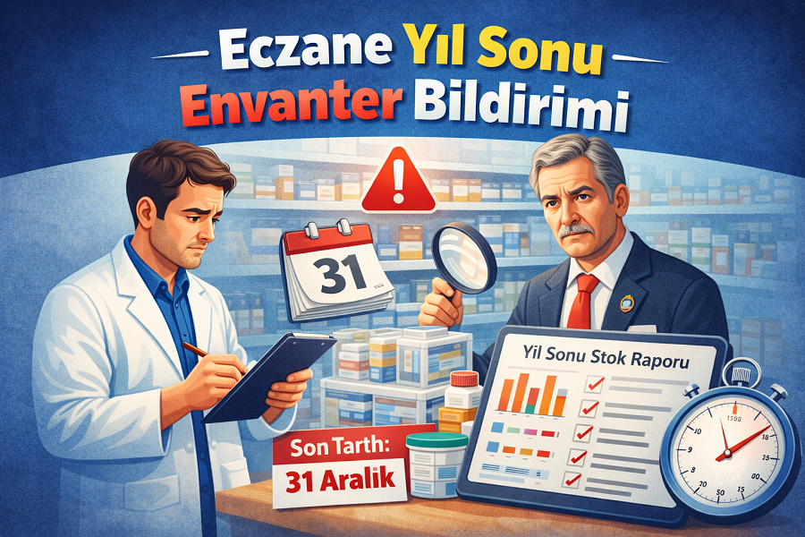 Eczane Yıl Sonu Envanter Bildirimi Nedir? Nasıl Yapılır?
