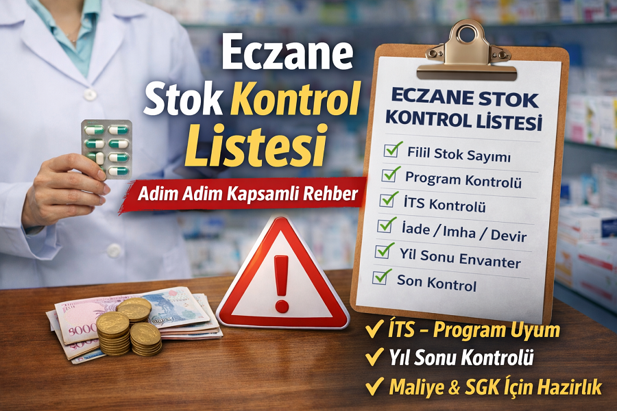 Eczane Stok Kontrol Listesi